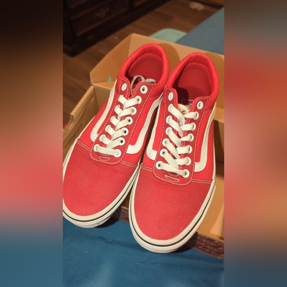 Red Vans-New in Box - Picture 5 of 5